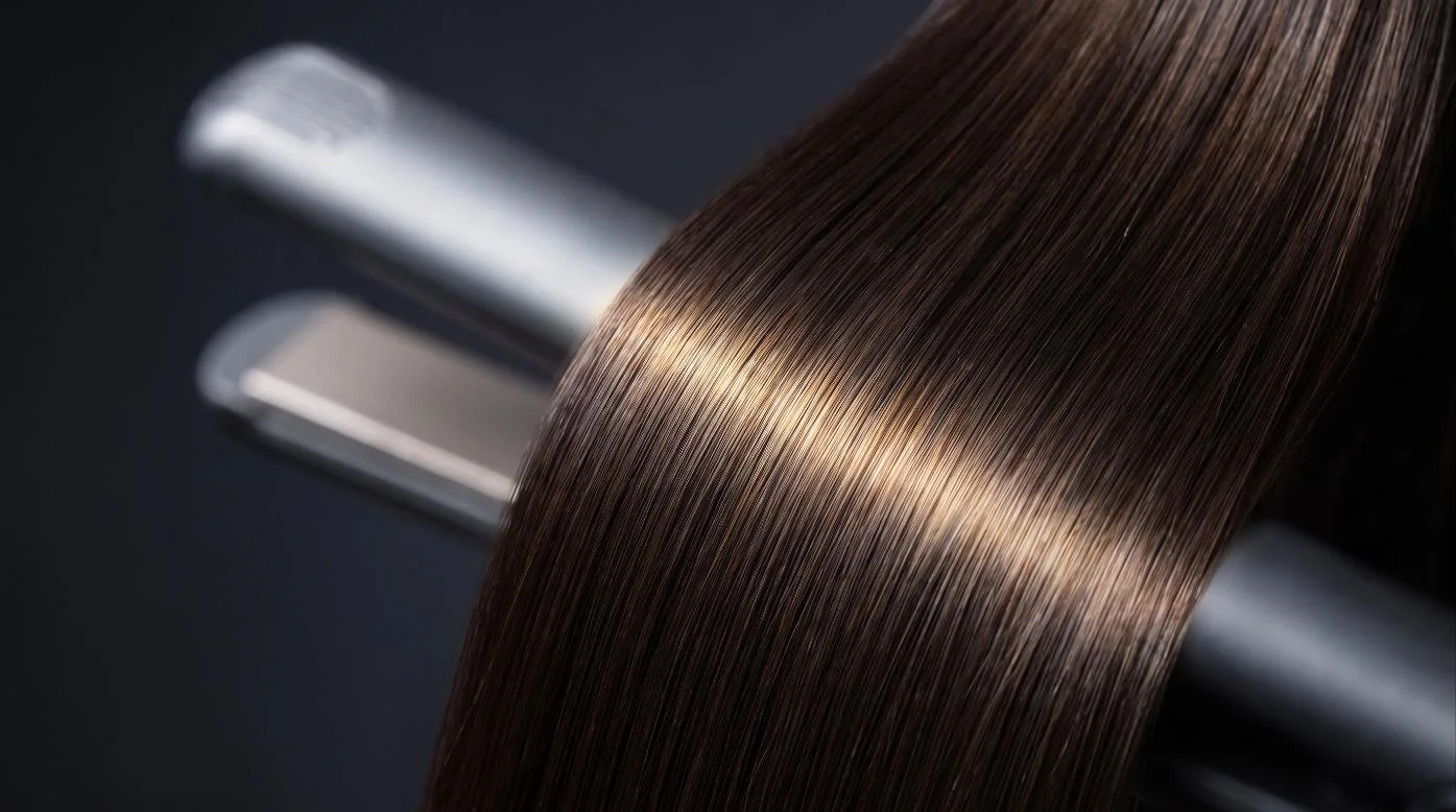 Illustration for the HairBiba article: Keratin and permanent straightening treatments: what actually works, and who they suit